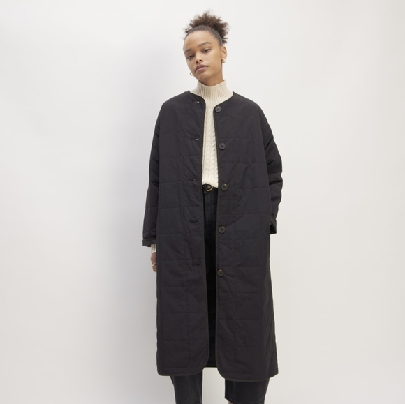 NWOT Everlane The ReNew Quilted Jacket Long Liner. XL/XXL/1X. Perfect Condition. - Picture 11 of 15